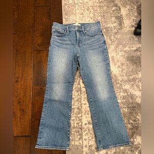 Madewell Mid Rise Kick Out Jeans *PETITE*